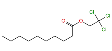 2,2,2-Trichloroethyl decanoate